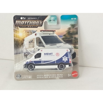Matchbox 1:64 The Movie - Mercedes-Benz Sprinter Ambulance 2024